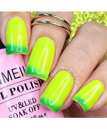 AIMEILI 6pcs X 10ml Temperature Color Changing Chameleon Gel Nail Polish Set - UV LED Soak Off Kit - Buy Online on GoSupps.com