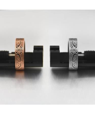 Vicmag 4X Strength Magnetic Copper Rings for Women - 100% Solid Pure Copper - 3500 Gauss Magnets - Adjustable - Jewelry Gift Box - 2PCS (Silver & Copper Life Tree) - Buy Online on GoSupps.com