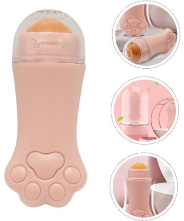 BELLIFFY 1pc Volcanic Stone Oil-absorbing Ball Facial Volcano Stone Roller for Face Volcanic Rock 7.5x3cm Pink - Buy Online on GoSupps.com