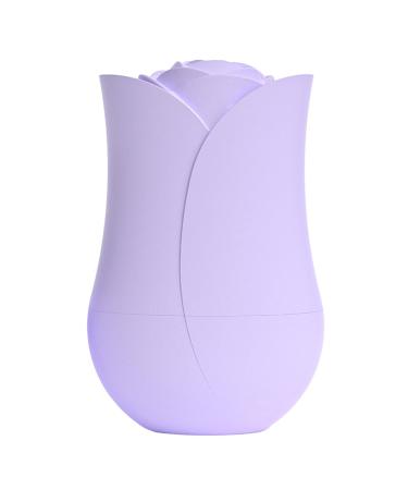 Buerfu Ice Face Roller Small Ice Cube Roller - Silicone Ice Face Roller Cube Ice Roller for Face and Eye Facial Beauty Ice Roller Skin Care Tools Purple