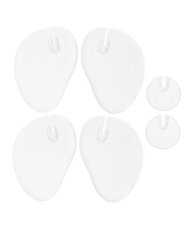 Artibetter 3 Pair Silicone Heel Protector Adhesive Forefoot Pads High Heel Inserts Shoe Gummies for Heels Toe Guards Cushions Foot Massage Insoles Metatarsal Pads Miss Sandals Shoe Glue