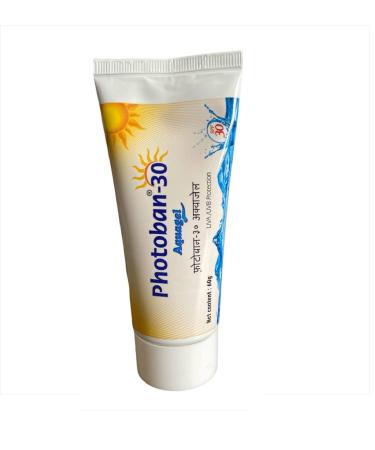 Photoban-30 Aquagel Sun Care - UVA/UVB Protection for Pimple Scars | 30 gm - International Shipping Available - Buy Online on GoSupps.com