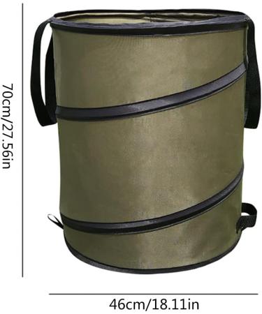 REMEK Folding Trash Can Car Trash Bag Portable Travel Universal Trash Bin Garbage Bin Garbage Bin Trash Can Long - Buy Online on GoSupps.com