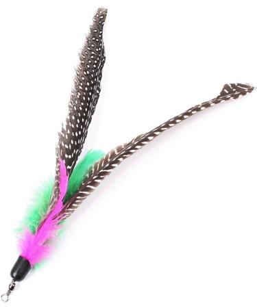 6 Pack Feather Refill Replacement for Da Bird feather Wand Home Pet Cat Toy Kitten Interactive Toys - Buy Online on GoSupps.com