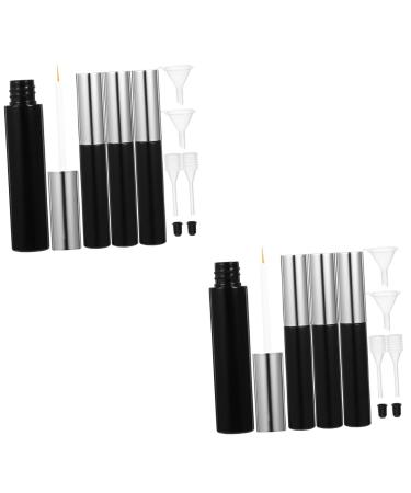 minkissy Kit De 8 Eye-liners Flacon Vide De 10 Ml Avec Entonnoir De Remplissage Et Pipette Format Voyage mediumx2pcs comme indiqu x2pcs