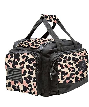 Exos Range Bag, Free Subdued USA Flag Patch Included Pink Leopard