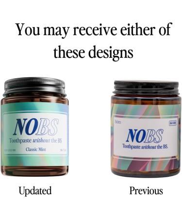 NOBS Toothpaste Tablets - Nano Hydroxyapatite Fluoride-Free Eco-Friendly & Travel-Friendly - 186 Count (3-Month Supply - Buy Online on GoSupps.com