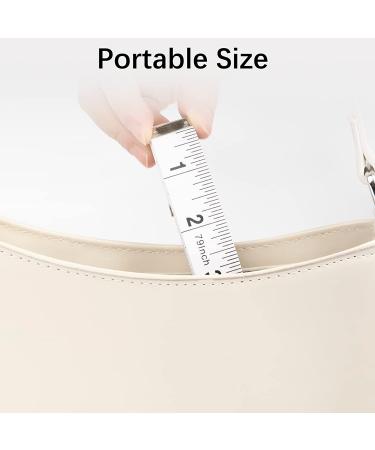 REIDEA Dual Sided Soft Fabric Tape Measure 79in/200cm for Body Measurement, Fitness, Weight Loss, Sewing - White - Buy Online on GoSupps.com