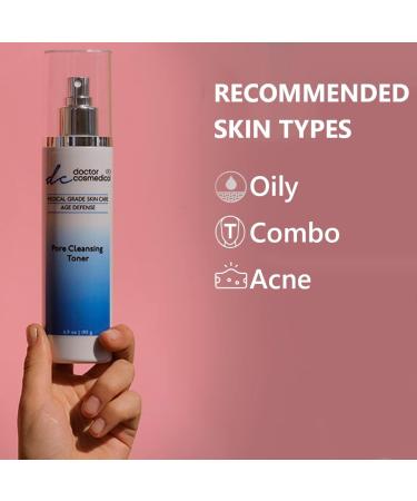 Best Pore Cleansing Toner with Papaya Extract - Exfoliate & Combat Acne - 6.9 Oz - Buy Online on GoSupps.com
