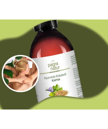 Pagra Natur Ayurveda Massage Oil Kapha - 250ml | Buy Internationally for Balance & Wellness - Buy Online on GoSupps.com