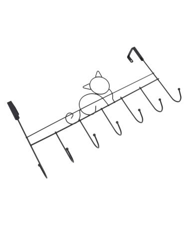 PRETYZOOM Jacket Hanger Towel Rack Hanging Storage Rack Towel Holder for Bathroom Door Coat Hanger Clothing Clothes Rail