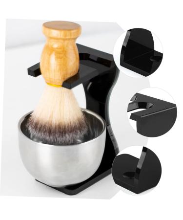 Buy 4-Piece Barts Brush Holder Set for Men | Electric Shaver & Razor Storage Stand | Shaving Brush Holders | Acrylic Shaving Organizer | Fast International Shipping - Buy Online on GoSupps.com