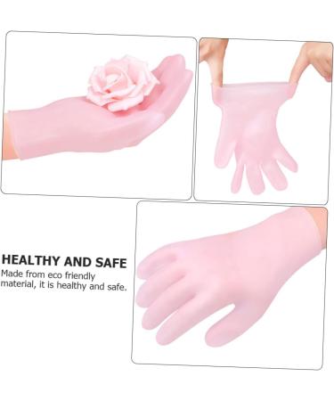 Ipetboom 1 Pair Whitening Moisturizing Gloves Women Moisturizing Gloves Holly Headband Cracked Hands Gloves Dry Rough Hand Gloves Dry Skin Gloves Cotton Gloves Cosmetic Pink Sebs - Buy Online on GoSupps.com