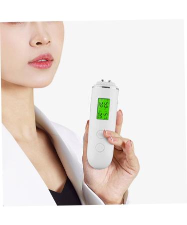 FOMIYES Skin Tester Girl Skin Care Skin Analyzer Digital Oil Skin Meter White Plastic Shell - Buy Online on GoSupps.com