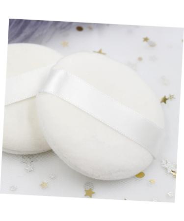 Angoily 10pcs Powder Puff Set - Baby Makeup Sponges for Face & Body - Soft Cotton Beauty Puffs for Mineral Foundation & Cosmetics - Buy Online on GoSupps.com