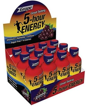 5-Hour Energy Sugar Free Grape Energy Shot 1.93 oz. - Buy Online on GoSupps.com