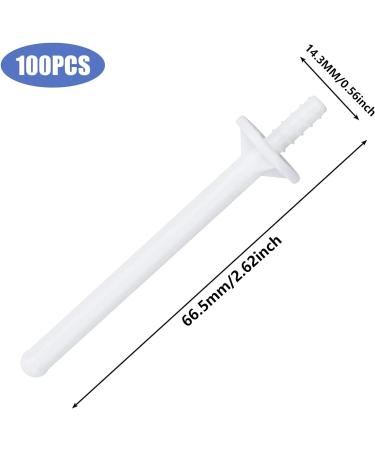 100 Pack Disposable Nose Wax Sticks for Men - Nose Hair Removal Applicators Kit - Buy Online on GoSupps.com
