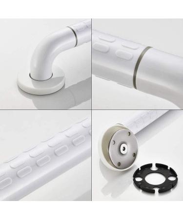 Bathroom Grab Bars Anti Slip and Safety Luminous Circles Disabled Elderly Children Mobility Daily Living Assist Support Handle Towel Holder (White 30CM) - Buy Online on GoSupps.com