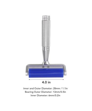 Silicone Manual Roller - Nonslip & Low Viscosity for Hair & Fiber Removal | 4 Inches Dust Sticky Roller - Buy Online on GoSupps.com