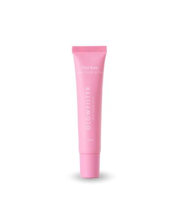 Cotton Candy Lip Balm with Color - Fluid Repairs and Provides Flexibility - Hydrates Soothes and Protects - 15 ML Vegan - Click Balm Original Lip Balm - Glowfilter by Marta Lozano