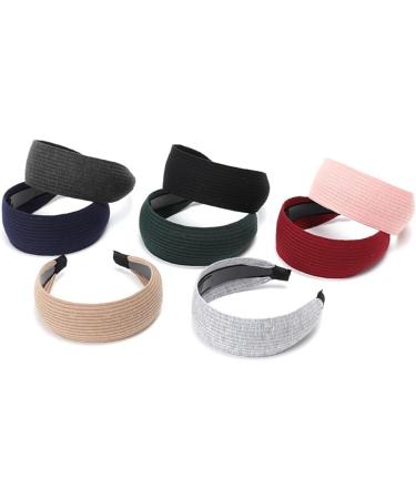 Wide 5.5 cm Headband Women's Hair Band Vintage Headband Hair Accessories Non-Slip Headbands Headwear for Women Girls for Daily Wear Reading Food Washing Army Green - Buy Online on GoSupps.com