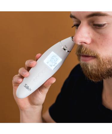 Silk n Revit Prestige Blackhead Remover Vacuum with LCD Display - Microdermabrasion Machine for Exfoliating and Improving Skin Texture - Buy Online on GoSupps.com