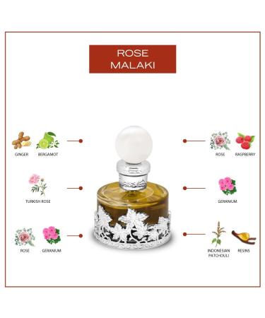 Swiss Arabian Rose Malaki - Luxury Products From Dubai - Long Lasting And Addictive Personal Perfume Oil Fragrance - A Seductive Signature Aroma - The Luxurious Scent Of Arabia - 1 Oz 1.01 Fl Oz (Pack of 1) Rose Malaki - Buy Online on GoSupps.com
