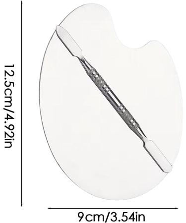 Metal Palette Hand Makeup | Fine Grinding Paint Specular Gloss for Eyeshadow Lipstick Nail Polish Zorq - Buy Online on GoSupps.com