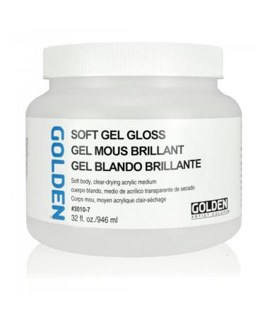 Golden Acryl Med 32 Oz Soft Gel Gloss