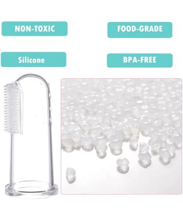 Baby Finger Toothbrush Set for Teething Training - 3 Pieces - Buy Online on GoSupps.com