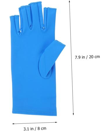 SOESFOUFU 1 Pair Nail Gloves Elastic Spandex Radiation Protection Child 20X8X0.4CM - Buy Online on GoSupps.com