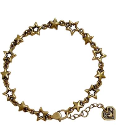 South Kieling Love-Trailer Bracelet - Stylish Handmade Unisex Star-Heart Chain | Perfect Couple's Accessory & New Year's Gift - Buy Online on GoSupps.com