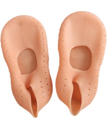 Healeved 6 Pairs Sebs Socks Silicone Heel Protector Shoe Inserts for Heels High Heel Toe Pads Moisturising Gel Socks Moisturizing Socks Plantar Inserts Beach Socks Invisible Anti Slip Socks - Buy Online on GoSupps.com