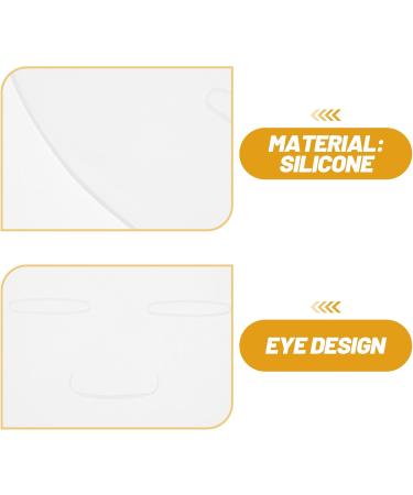 Ipetboom Lot de 2 Plateaux Masques en Silicone R utilisables Moule Masque Facial Fait Maison Couleur Al atoire Outil Beaut Hydratant pour Soins du Visage - Buy Online on GoSupps.com