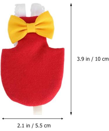 Buy POPETPOP Bird Diaper & Carrier for Cockatiels Parrots & Pigeons - Flight Suits & Clothes in XS Red | International Shipping Available - Buy Online on GoSupps.com