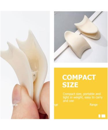 FRCOLOR Eyelash Curler Eyelash Holder Lash Tweezers False Eyelashes Fake Lash Applicator Cosmetic Eyelash Tweezer Eyelash Separator Tool Eyelashes Clamp for Makeup Eyelash Clip for Makeup 6x3.1cm White - Buy Online on GoSupps.com