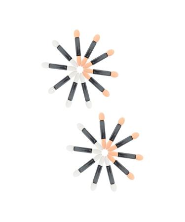 FOYTOKI 100 Pcs Women Makeup Brush Eye Shadow Applicator Makeup Eye Shadow Brush Eye Shadow Brush Sponge