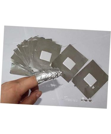 FRCOLOR Nail Remover Pads nails gel nail gel nail remover foil nail wraps nail wraps pad gel remover pad aluminum foil manicure Gel Polishes medium As Shown - Buy Online on GoSupps.com