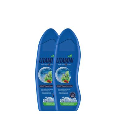 2 Pack Limin Blue Dream fragrance foam bathroom (2 x 750ml)- with seaweed & chestnut essence gently cleans and contains no microplastic particles is paraben and silicone-free