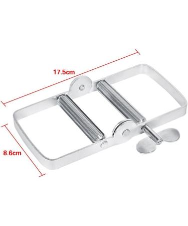 Toothpaste Squeezer Metal Toothpaste Tube Squeezer Paint Tube Wringer for Artist/Hair Salon/Painter - Puts an end to Waste of Creams - Buy Online on GoSupps.com