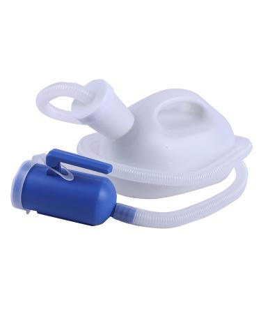 Mobile Toilet Potty Pee Urine Bottle Home with Comfort Urinals for Men Upgraded Thick Urine Bottles for Men(White)