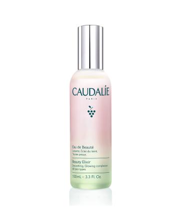 Caudalie Beauty Elixir Face Mist: Toner That Tightens Pores + Reduces Dullness + Sets Makeup, Full Size, 3.3 oz 3.4 Fl Oz (Pack of 1)