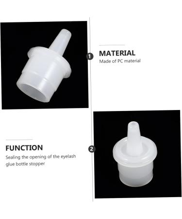 Buy Didiseaon 100pcs Glue Bottle Stopper Plug - White ABS Cork for International Shipping | Best Quality Suppliers - Buy Online on GoSupps.com