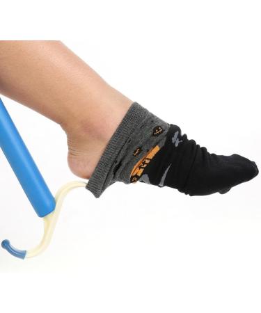 Dressing Stick Aid and Shoe Horn Sock Removal Tool 2-in-1 Tool for Disability Aid for Daily Independent Living - Buy Online on GoSupps.com