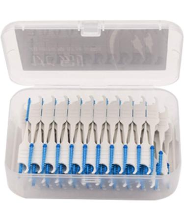 250pcs Interdental Brush Dental Floss Silicone Toothpicks - Double-Ended Teeth Cleaning Tool - Buy Online on GoSupps.com
