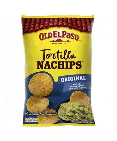 OLD EL PASO - Crunchy Nachips Chips 185G - Pack of 3 - best offer