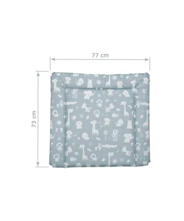 Pollutant-Free Changing Pad 77x73 cm | Washable Baby Diapering Layer for NSD & Puckdaddy Chests | Gray Blue - Buy Online on GoSupps.com