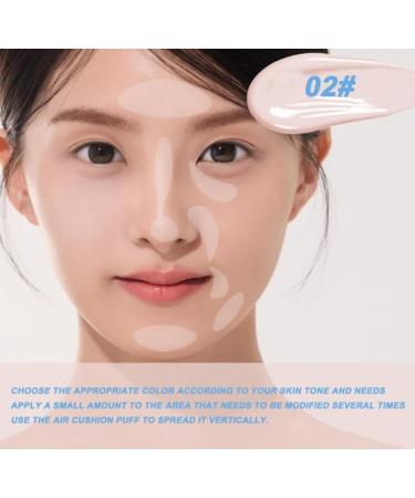 Aztk Concealer Pen Color Corrector Liquid with Sponge Head Long Lasting Moisturizing Liquid Makeup Highlighter Covers Blemishes Creates Flawless Makeup (03# 1) - Buy Online on GoSupps.com