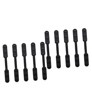 Solustre 10 STK extension ear strap rope buckle for facial cover Elastic band buckle mask accessories Extension hooks for ear bracket headset care products men and women