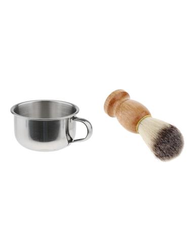 Harilla Practical men's shaving set with shaving bowl